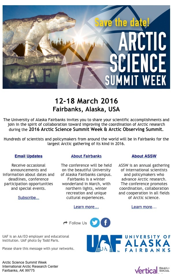ASSW 2016 Save the date